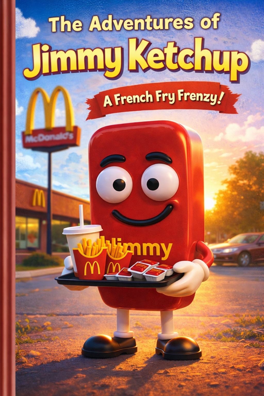 Jimmy Ketchup: A French Fry Frenzy - Book Cover